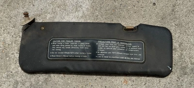 Parasol izquierdo lado conductor Toyota Van 1986-1989 con soporte vinilo Foto 1 de 3