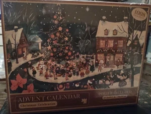 Calendario de Adviento de Navidad 1008 Piezas "Celebración de Navidad" Precintado 2024 - Imagen 1 de 3