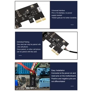 Computer Power Reset Schalter Pcie Karte Präzise Steuerung Verdickt Gold Pi KUI - Photo 1/24