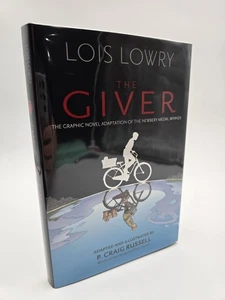 The Giver (Graphic Novel) by Lois Lowry, 1st Edition, 1st Printing, HC DJ - Picture 1 of 16