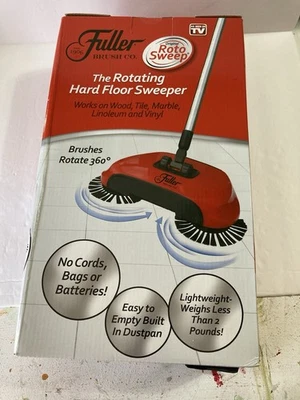 Fuller Brush Co Manual The Rotating Hard Floor Sweeper Roto Sweep  #ROT-6 - Image 1 of 4