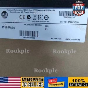 New Factory Sealed Allen-Bradley 1756-PA75 ControlLogix AC Power Supply 1756PA75 - Picture 1 of 5