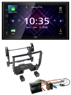 JVC DAB 2DIN MP3 Bluetooth USB Autoradio für Citroen C3 2010-2016 DS3 ab 2010 - Bild 1 von 4