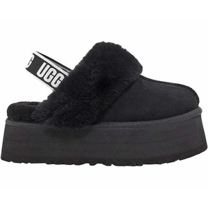 UGG Damen Funkette Plateau Slingback Wildleder Hausschuhe schwarz 1113474 - Bild 1 von 20