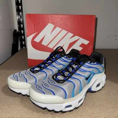 Nike Air Max Plus Big Kid's Lt gris humo/negro CD0609-019 Foto 1 de 4