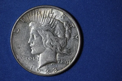 1923-D Peace Silver Dollar #P30939 - Image 1 of 2