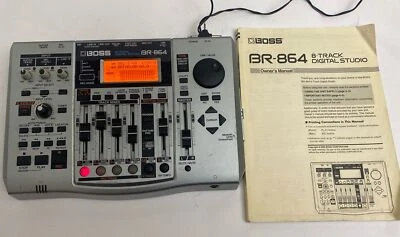 BOSS BR-864 8-track Digital Studio W/ Manual - Image 1 of 4