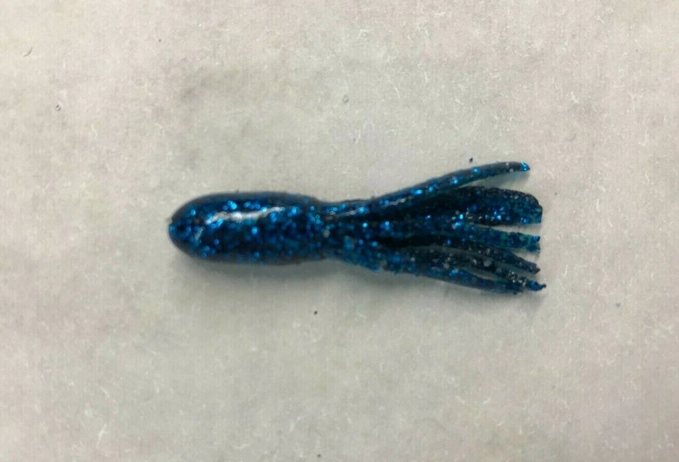 Paquete de 50 tubos de mierda sumergidos de 1,5" (¡elige entre 55 colores!) Plantilla de señuelos de pesca EE. UU. Foto 1 de 1