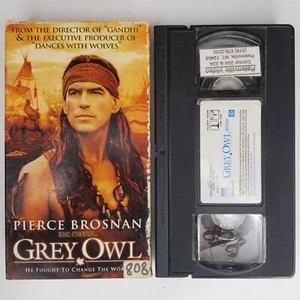 Grey Owl Movie VHS VCR Tape Pierce Brosnan Annie Galipeau PG13 117 Minutes - Picture 1 of 7