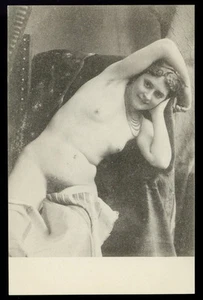 Akt Erotik Sex FRAU 48 gewagte - ALTE ORIGINAL POSTKARTE um 1900-1920 - Bild 1 von 1
