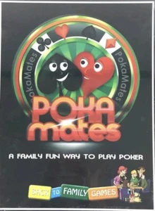 PokaMates A Family Fun Way To Play Poker Back to Family Games 12+ New - Picture 1 of 2