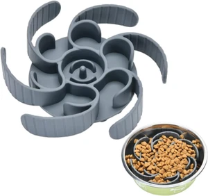 Slow Feeder Dog Bowls Insert,Third Generation Upgradedsuper Firm Eating Bowl(Cut - Picture 1 of 8