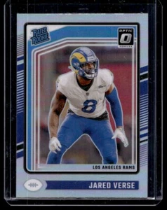 Verso Jared Donruss Optic Silver 2024 clasificación holográfica novato #242 - Imagen 1 de 2