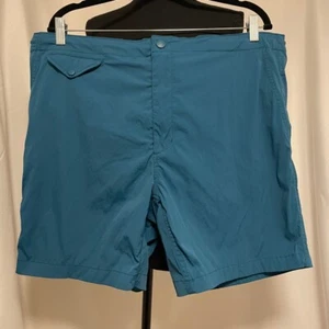 Best Made Co Swim Trunks Shorts teal blue Built in Mesh Liner - Picture 1 of 4