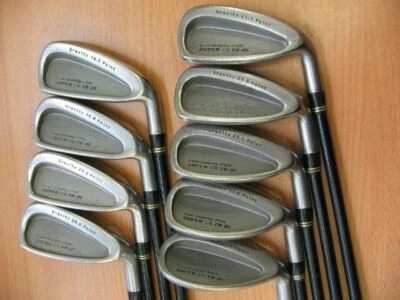 RC ROYAL COLLECTION SUPER CV TB-01 9PC S-FLEX IRONS SET GOLF CLUBS - Image 1 of 4