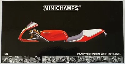 Minichamps 1/12 Ducati 998 R Team Ducati Infostrada - Troy Bayliss - WSB 2002 - Image 1 of 4