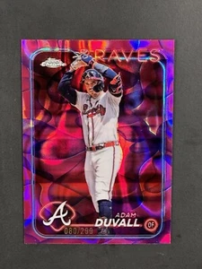 Adam Duvall 2024 Topps Update Chrome Purple Lava /299 Atlanta Braves #USC165 - Bild 1 von 2