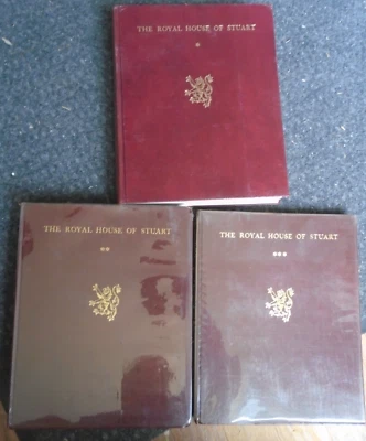 3 Vol Set ROYAL HOUSE of STUART Descendants of King James VI Scotland Addington - Image 1 of 4