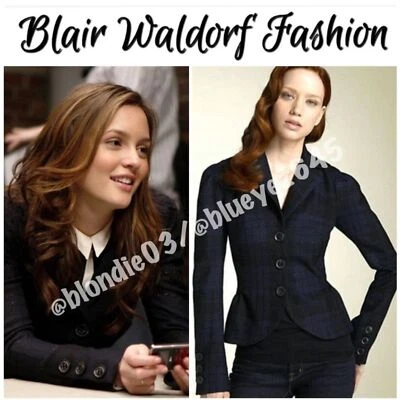 Blazer Diane Von Furstenberg “Bette” a cuadros brillo 4 Foto 1 de 4