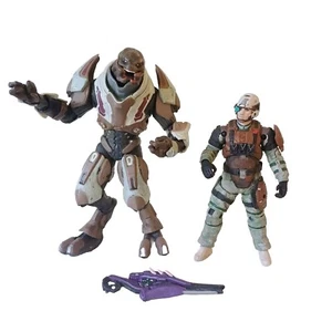 MCFARLANE HALO REACH COVENANT ELITE ULTRA FIGURE & UNSC SUPPORT TROOPER - Picture 1 of 3