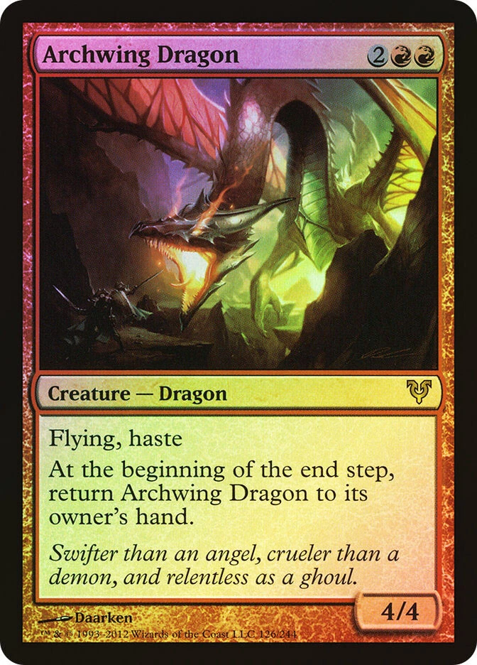 MTG FOIL Archwing Dragon  - Avacyn Restored #126 - Image 1 of 1