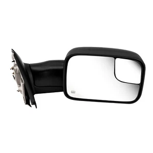Manual Fold Power Heated Tow Mirror For Dodge Ram 1500 02-08 09 Ram 2500 3500 RH - Picture 1 of 11