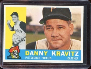 1960 Topps Baseball # 238 Danny Kravitz (NM) Near Mint - Picture 1 of 2