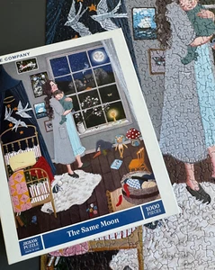 Lore Pemberton SAME MOON 1000 Teile Puzzle New York Puzzle Co - Bild 1 von 2