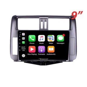9" Wireless CarPlay Android Auto Nakamichi BT Radio For Toyota Prado 2009-2013 - Picture 1 of 3