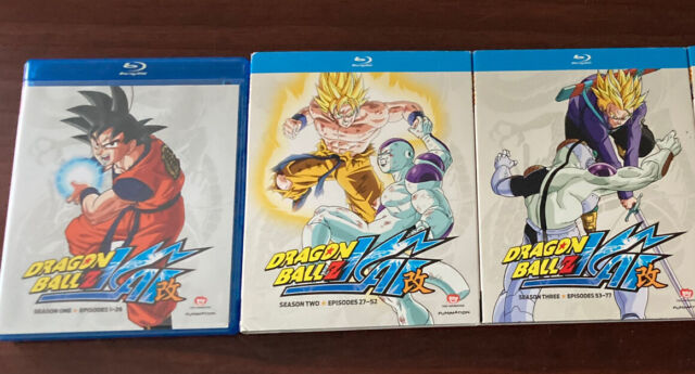 Dragon Ball Z Kai Season 2 Episodes 27-52 DVD 4 Disc Set Toei Animation  Anime