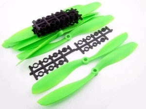 5 Paar 10x4,5 Quadrocopter Luftschrauben Propeller rechts & links drehend GRÜN - Bild 1 von 1