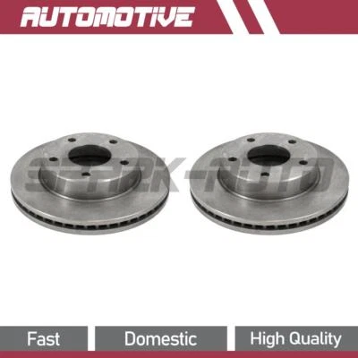 DuraGo Rear Brake Rotors Fits Pontiac Firebird 1988 1987 1986 1985 1984 1983 - Image 1 of 3