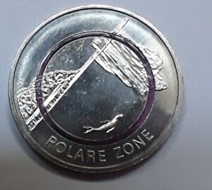 BRD 5 Euro Polymerring Münze 2021 "Polare Zone Prägesstätte G