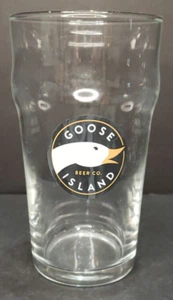 Goose Island Beer Company Black Logo Pint Glass Chicago IL Est 1988 - Picture 1 of 3