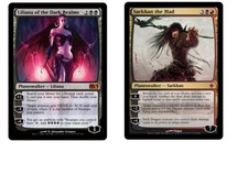 Sarkhan the Mad & Liliana of the Dark Realms+ 20 Random Rares! MTG Gift Set HOT