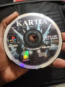 Kartia: The Word of Fate (PlayStation 1, Authentic Rare PS1 Game Disc only Mint - Picture 1 of 4