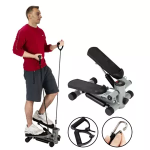 Aerobic Fitness Step Air Stair Climber Stepper Exercise Machine Equipment Silver - Picture 1 of 24