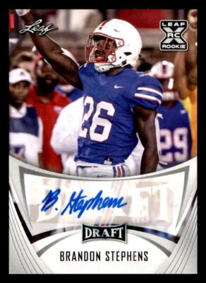 2021 Leaf Draft AUTO #BABS3 Brandon Stephens (ref 225513) - Image 1 of 2