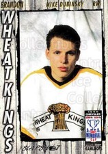 1995-96 Slapshot Memorial Cup #37 Mike Dubinsky
