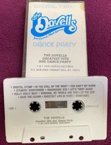THE DOVELLS DANCE PARTY GREATEST HITS JERRY GROSS & MARK STEVENS CASSETTE00 - Picture 1 of 2
