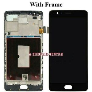 For OnePlus 3/3T A3010 LCD Display Touch Screen Digitizer Assembly Replace Black