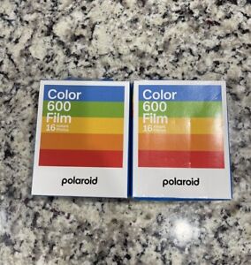 Polaroid Farbfolie für 600 - Doppelpack (16 Blatt x 2 = 32 Blatt!)