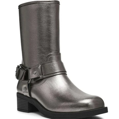 Dolce Vita Armonda Women's Motorcycle Metallic Silver Gray Moto Boots Sz 7 NEW - Image 1 of 4