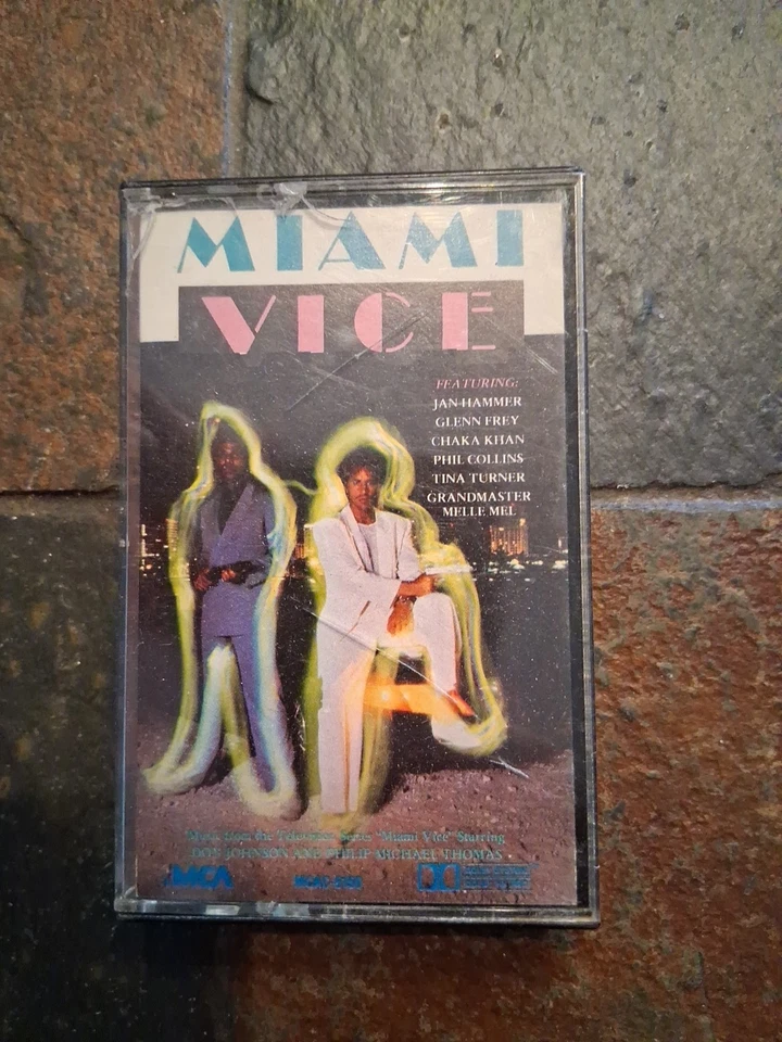 Miami Vice Television Soundtrack Jan Hammer 1985 Cassette Tape - Image 1 of 4