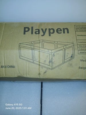 Baby Playpen 59 X 59 - Image 1 of 4