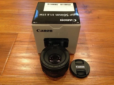 Lente Canon EF 50mm f/1.8 STM Prime - Imagem 1 de 4