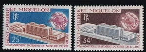 Timbre St Pierre et Miquelon 399/400**  neuf sans charnière - Imagen 1 de 1