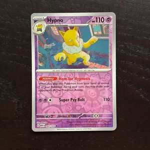 Hypno 097/165 Pokemon 151 Scarlet & Violet Reverse Holo Uncommon NM - Bild 1 von 2