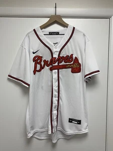 Maglia MLB Nike Atlanta Braves Ronald Acuna Jr taglia XL (usata) - Foto 1 di 6