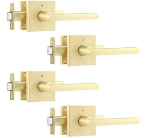 Leydebong 4er Pack Türgriffe Gold Sichtschutz Tür - Bild 1 von 2